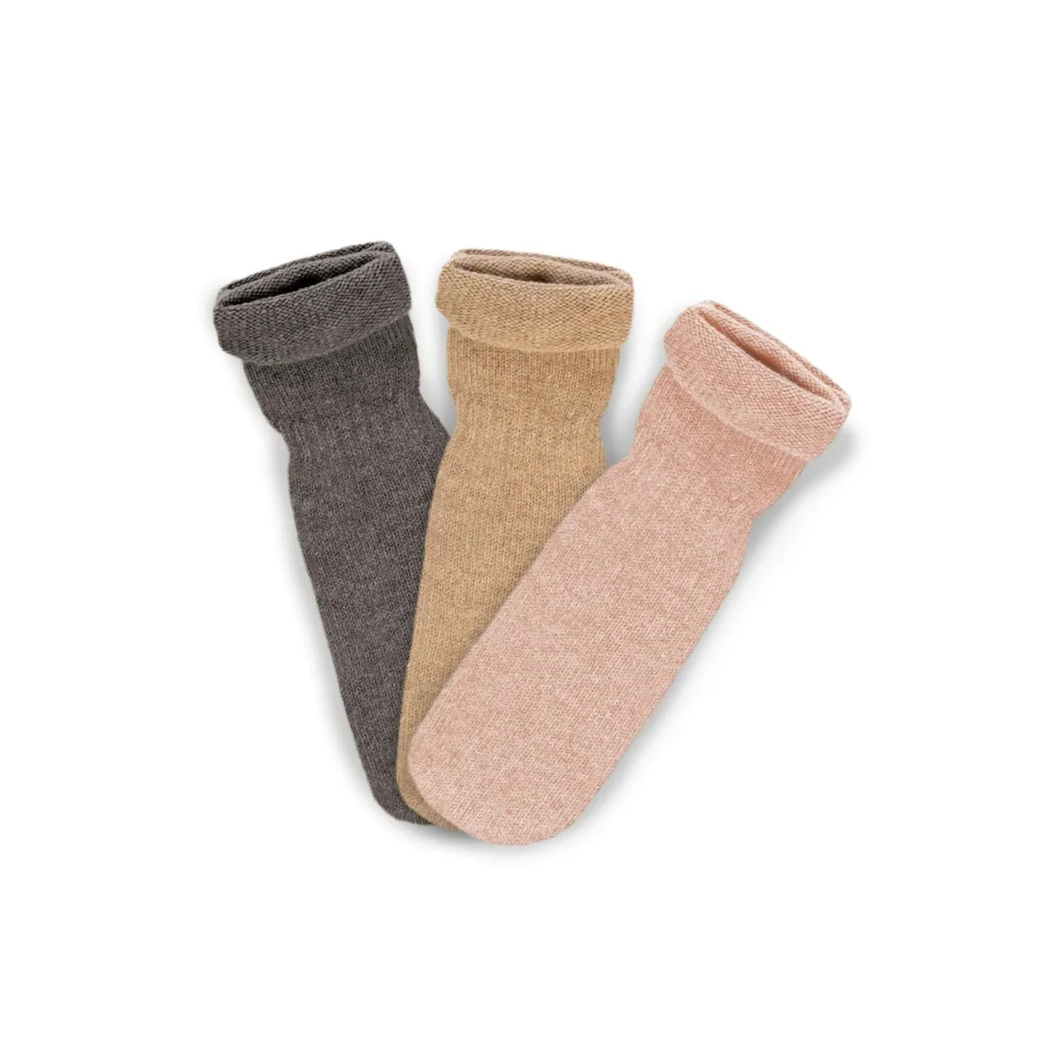 Barns merino- och kashmirstrumpor 3-pack - Bild 2