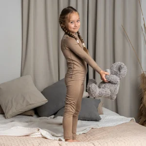 Barn 160 Merinobyxor Beige