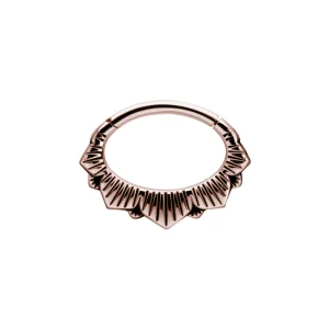 Septum / Daith Clicker - Piercingsmycke - Roséguld