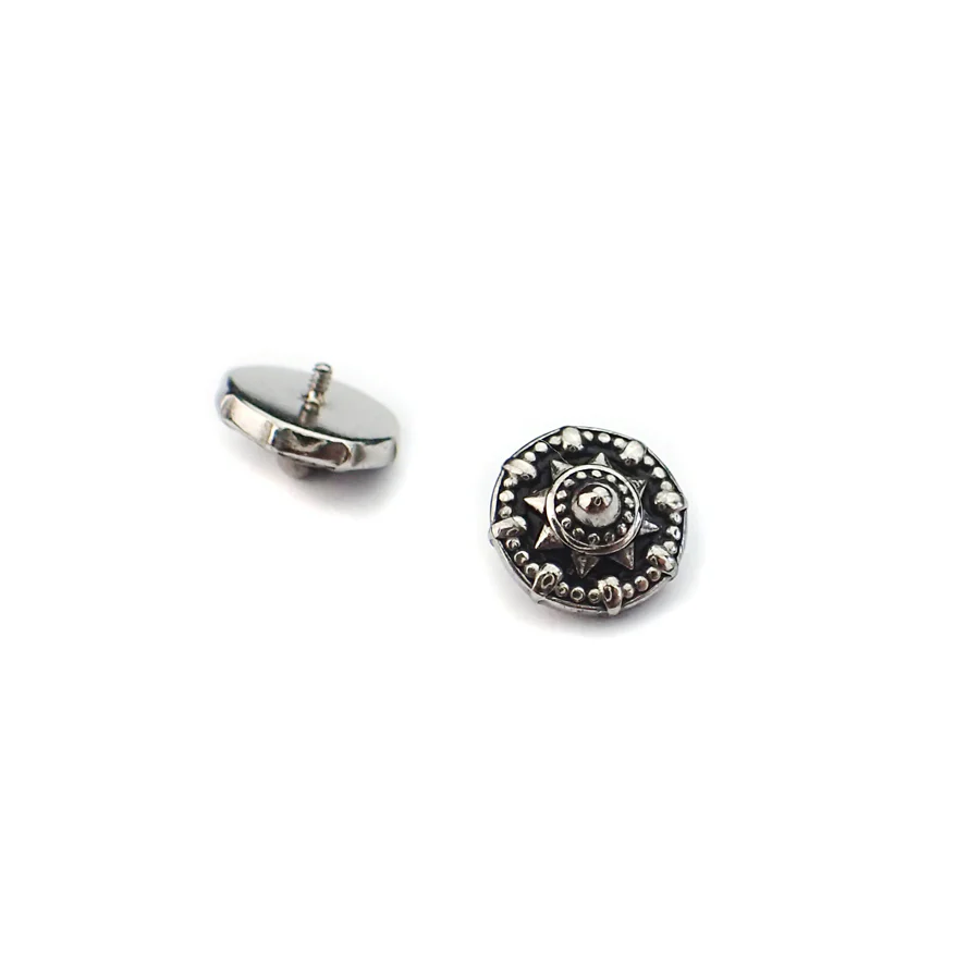 Mandala - Piercingsmycke - Topp i kirurgiskt stål - Bild 3