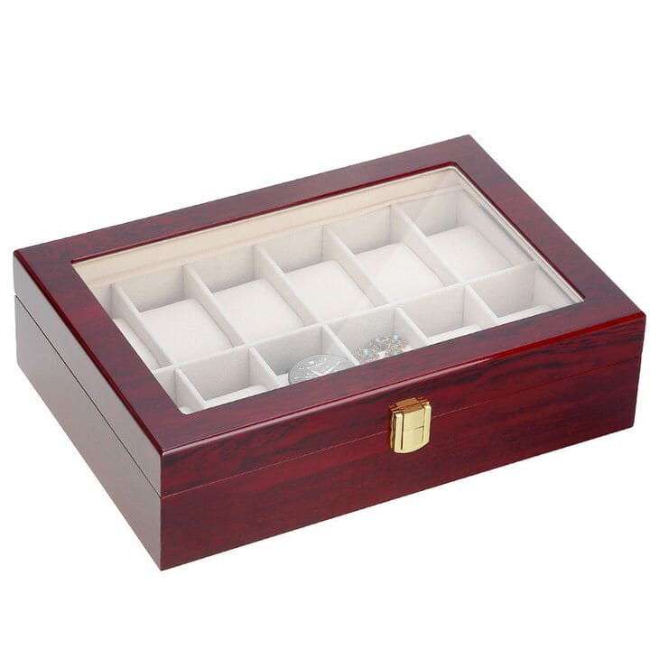 Trä klockbox - Bild 2